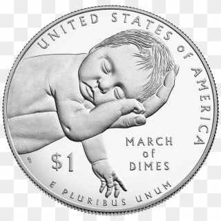 March Of Dimes Reverse - Coin, HD Png Download