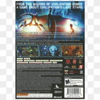Xcom Unknown Back - Xcom Enemy Unknown Ps3 Cover, HD Png Download