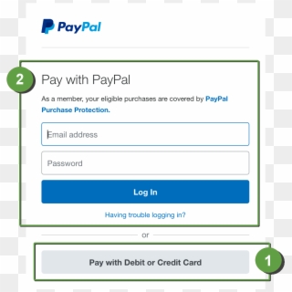 Credit/debit Card - Paypal, HD Png Download