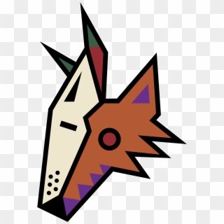 Phoenix Coyotes Logo Png Transparent - Arizona Coyotes Kachina Logo, Png Download