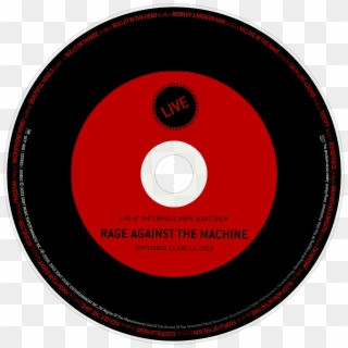 Rage Against The Machine Live At The Grand Olympic - Circle, HD Png Download