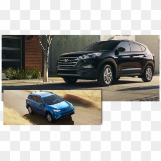 2017 Hyundai Tucson Vs - Kia Sportage 2018 Vs Hyundai Tucson 2018, HD Png Download