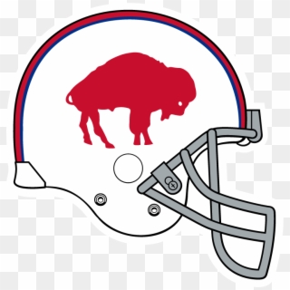 2013 Nfl Helmet Right Side View Srgb Optimized Graphics - Buffalo Bills Throwback Logo, HD Png Download