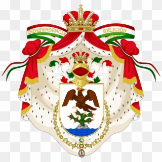 Escudo De Armas De S - Mexican Empire Coat Of Arms, HD Png Download