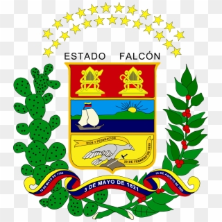 Escudo De Armas De Falcón - Coat Of Arms Coro Venezuela, HD Png Download
