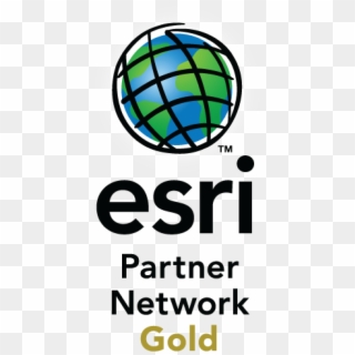Esri Gold Partner Logo Vertical - Esri Emerging Business Partner, HD Png Download