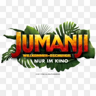 Jumanji Willkommen Im Dschungel - Jumanji Willkommen Im Dschungel Logo, HD Png Download