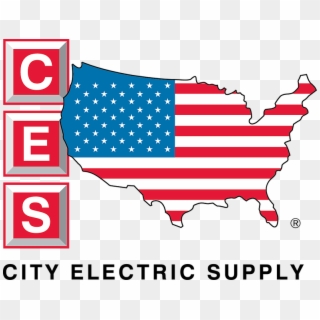 Ces Logo Black Letters Outlines - City Electric Supply Logo Png, Transparent Png