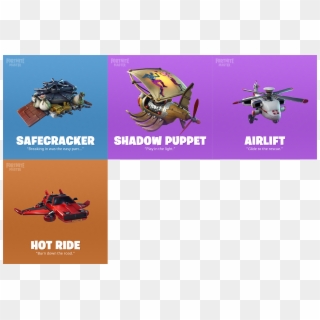 Gliders - - Fortnite Airlift, HD Png Download