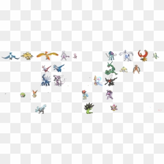 View 1527964653755 , - All Legendary And Mythical Pokemon, HD Png Download