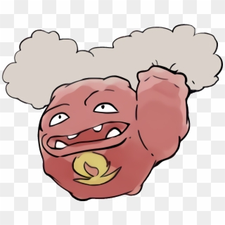 823kib, 1712x1208, Alolan Koffing - Alolan Weezing, HD Png Download
