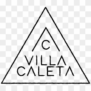 Palapa Inspired Logo For Villa Caleta In San Pancho, - Triangle, HD Png Download