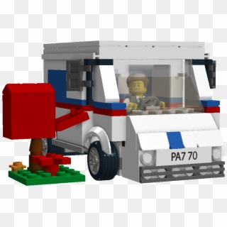 United States Postal Service Truck - Lego, HD Png Download