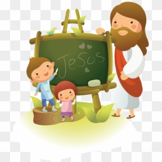 Jesus Jesus Cartoon, Bible Activities, Toddler Activities, - Inscrições Para Catequese 2019, HD Png Download