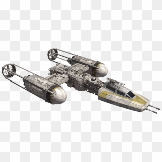 Vector Stock Bomber Wookieepedia Fandom Powered By - Y Wing Png, Transparent Png