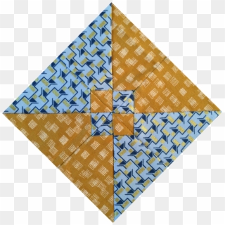 The Fabric Choices Were Easy For This One Because I - Triangle, HD Png Download