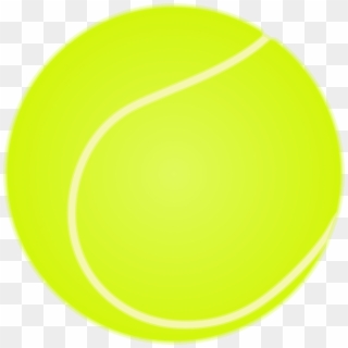 Pelota De Padel Png - Neon Yellow Circle, Transparent Png