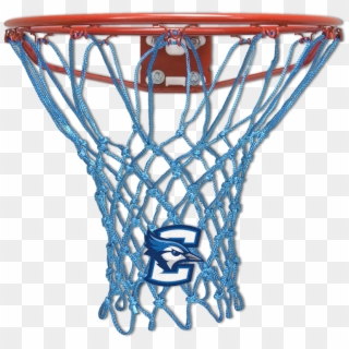 Creighton Hd Blue768 - Colored Basketball Hoop Nets, HD Png Download