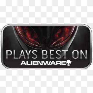 Sponsor - Plays Best On Alienware, HD Png Download