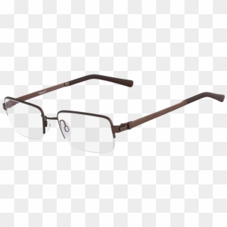 Flexon Semi Rimless Eyeglasses - Plastic, HD Png Download