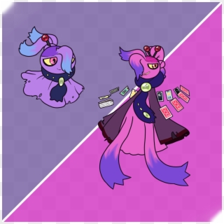 My Entries For The Omnis Misdreavus And Mismagius - Cartoon, HD Png Download