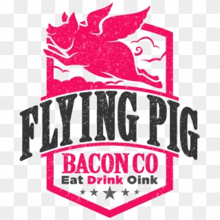 Flying Pig Bacon Co - Graphic Design, HD Png Download