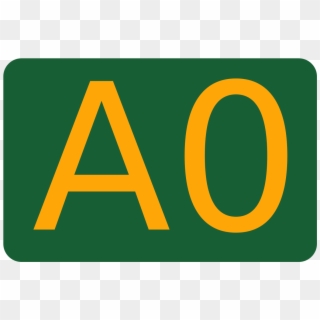 Aus Alphanumeric Route A0 Template - Circle, HD Png Download