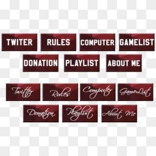 Buttons Boutons Twitch 300x150 Red Rouge Bouton Twitch Hd Png Download 1500x792 Pngfind