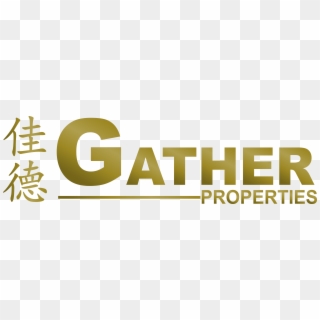 Gather Properties Company Logo With Chinese Character - Graphic Design, HD Png Download