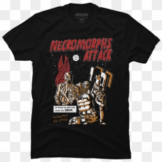 Necromorphs Attack - Death Shirt, HD Png Download