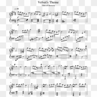Velvet's Theme - Lumineers Patience Sheet Music, HD Png Download