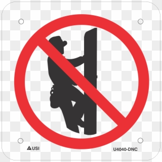 Do Not Climb Utility Poles, HD Png Download