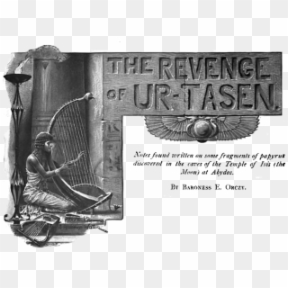 Original Title Art For The Revenge Of Ur-tasen - Monochrome, HD Png Download