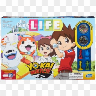 Board Games - Game Of Life Yokai Watch, HD Png Download