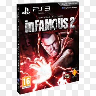 In The Special Edition You Will Receive A Voucher Code - Ps3 Infamous 2 Special Edition, HD Png Download