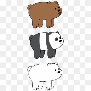 We Bare Bears - We Bare Bears Grizzly Panda, HD Png Download