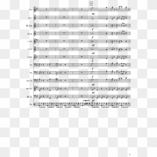 Punch Out Sheet Music 3 Of 14 Pages - Paper, HD Png Download