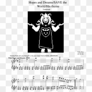 Hopes And Dreams/save The World/his Theme - Cartoon, HD Png Download