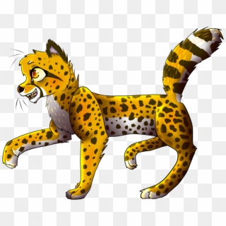 The Cheetah King By Stingfish - Cartoon Cheetah Transparent, HD Png Download