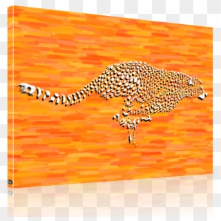 Running Cheetah - African Leopard, HD Png Download