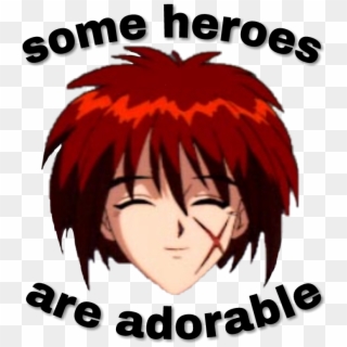 Heroes Adorable Kawaii Kenshin Rurounikenshin Anime - Illustration, HD Png Download