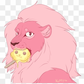 Pink Diamond Eating A Lion Licker - Cartoon, HD Png Download