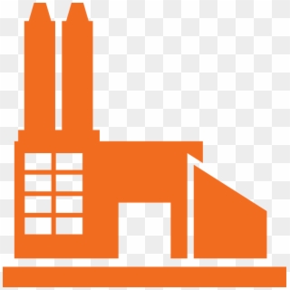 Icon Industrial Commercial - Commercial And Industrial Icon Png, Transparent Png