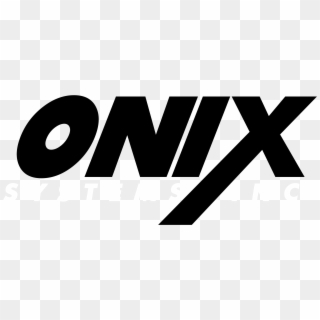 Onix Systems Logo Black And White - Onix, HD Png Download