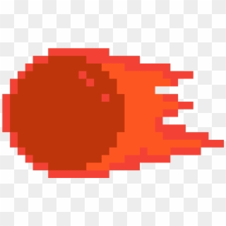 Fireball By Iancs2028 - Deadpool Logo Pixel Art, HD Png Download