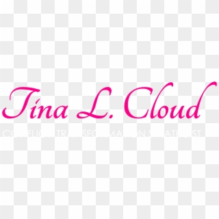 Tina L Cloud Logo Tangerine Pw 1 - Calligraphy, HD Png Download