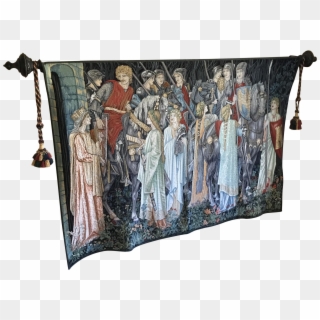 “quest For The Holy Grail” Tapestry On Chairish - Tapestry, HD Png Download