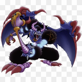 You Can Really Tell Here That Daemon Was Originally - Demon Digimon, HD Png Download