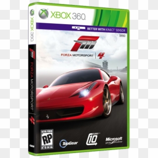 Forza Motorsport 4 Box Art - Motorsport 3 Xbox 360, HD Png Download