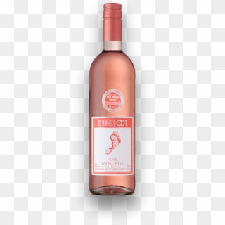 Barefoot Pink Moscato Wine - Rose Barefoot Wine, HD Png Download
